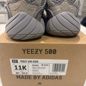 Adidas Yeezy 500 Kids Sneakers - Taupe and Gray